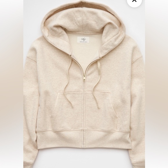 [AE] NWT Everyday Luxe Zip-Up Hoodie - Picture 4 of 10